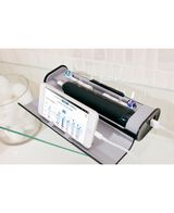 Genius 9000 Electric Toothbrush with 3 Replacement Heads & Smart Travel Case, Black